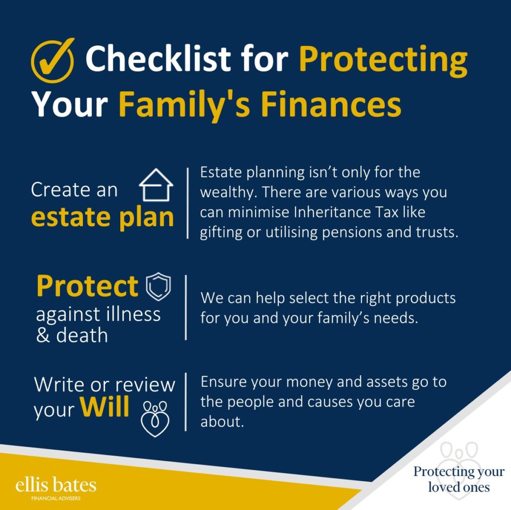 Checklist For Protecting Your Family's Finances | Ellis Bates Financial ...